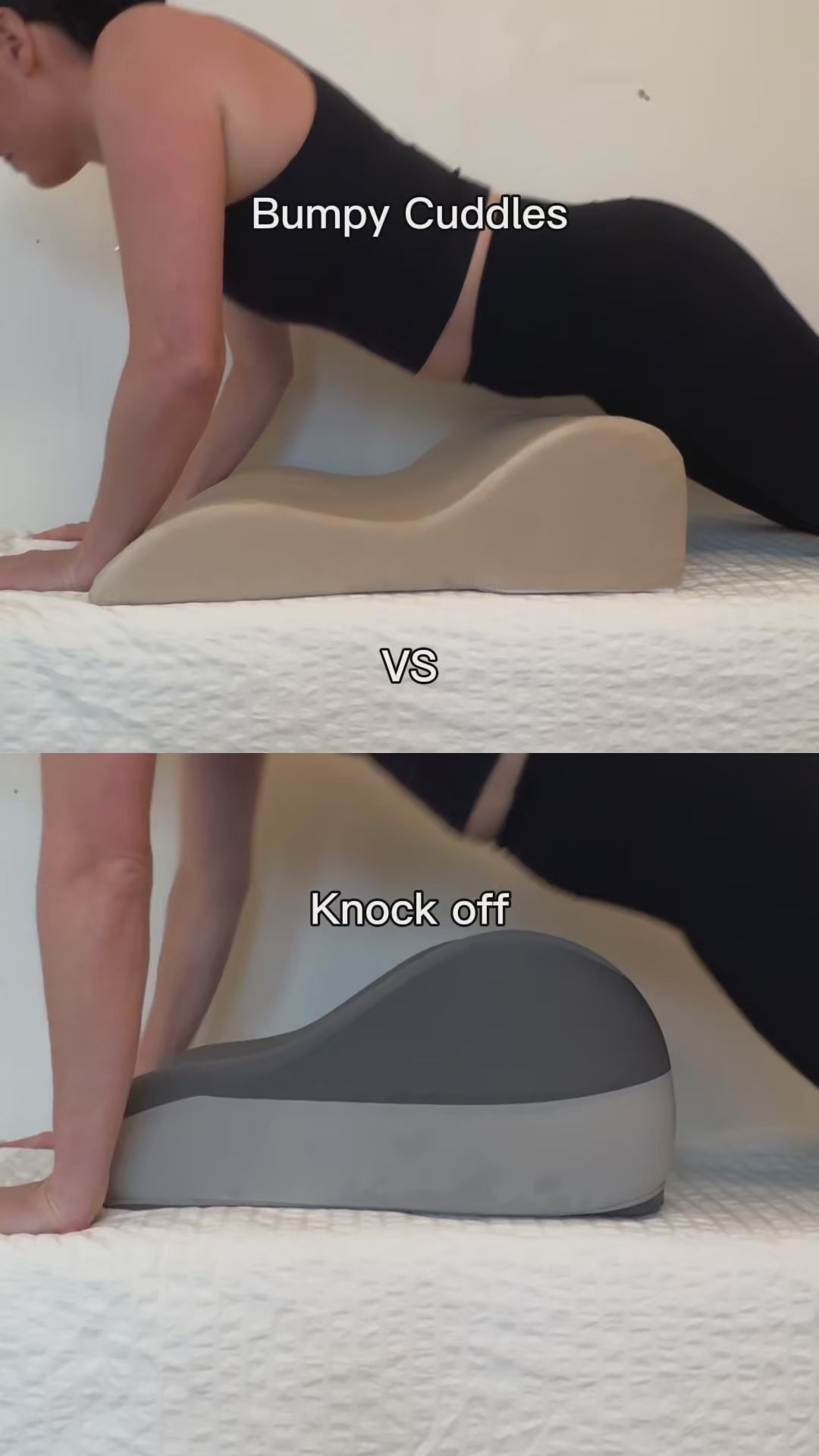 Bumpy Cuddles Intimacy Pillow with Removable Restraints