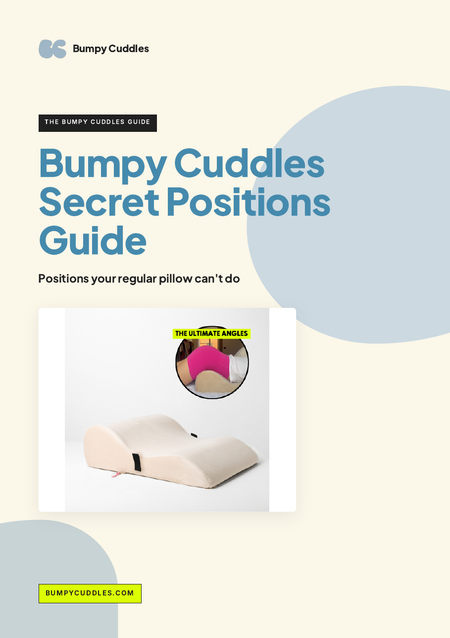 Bumpy Cuddles Secret Positions Guide ebook cover